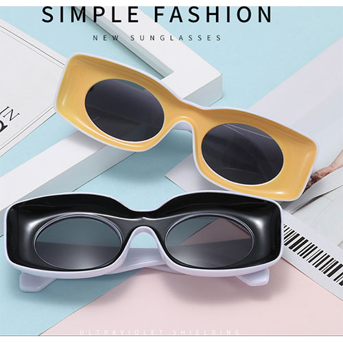 Fashion porpular model retro square TAC polarized sunglasses uv400