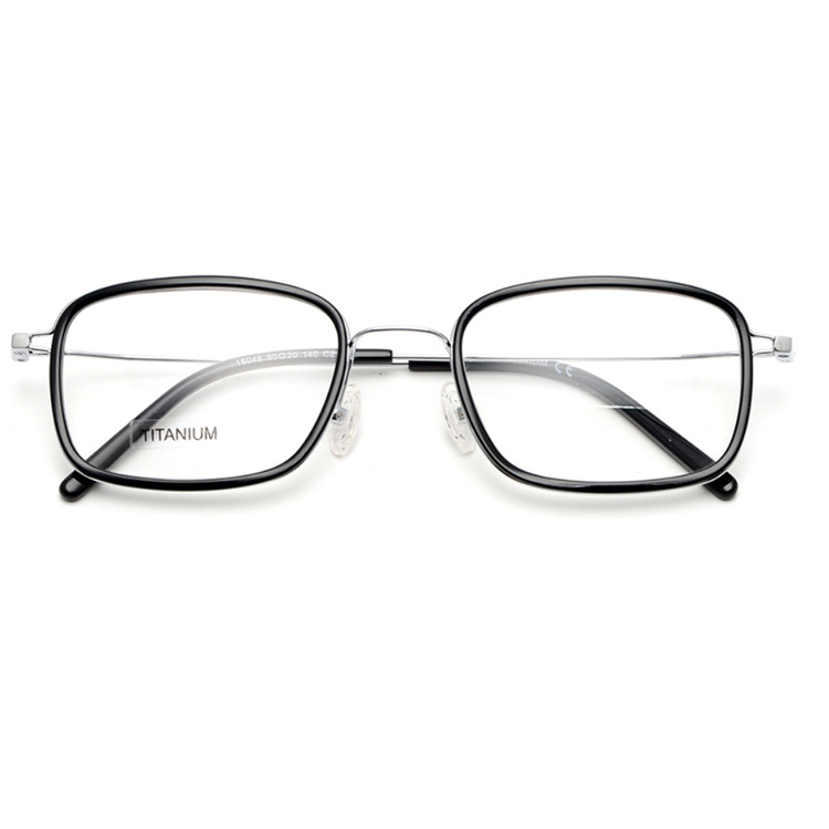 Branded eyewear metal  frames titanium men eyewear