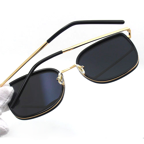 Hanya hot selling Italy design metal sunglasses handmade oversized sunglasses 2019