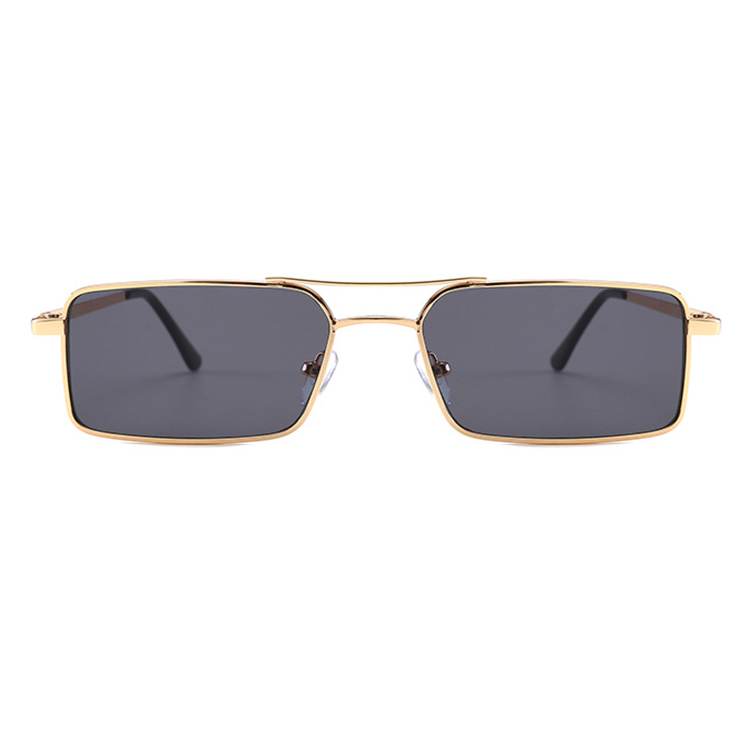 Best square metallic sunglasses mens with blue lens