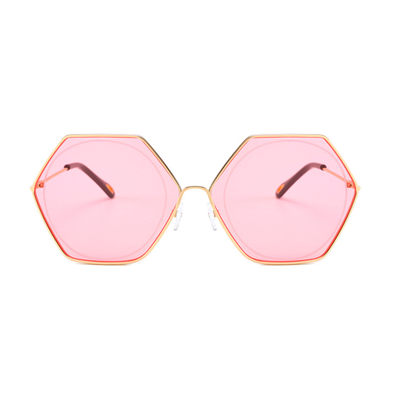 Polygon shape sunglasses uv400 uk