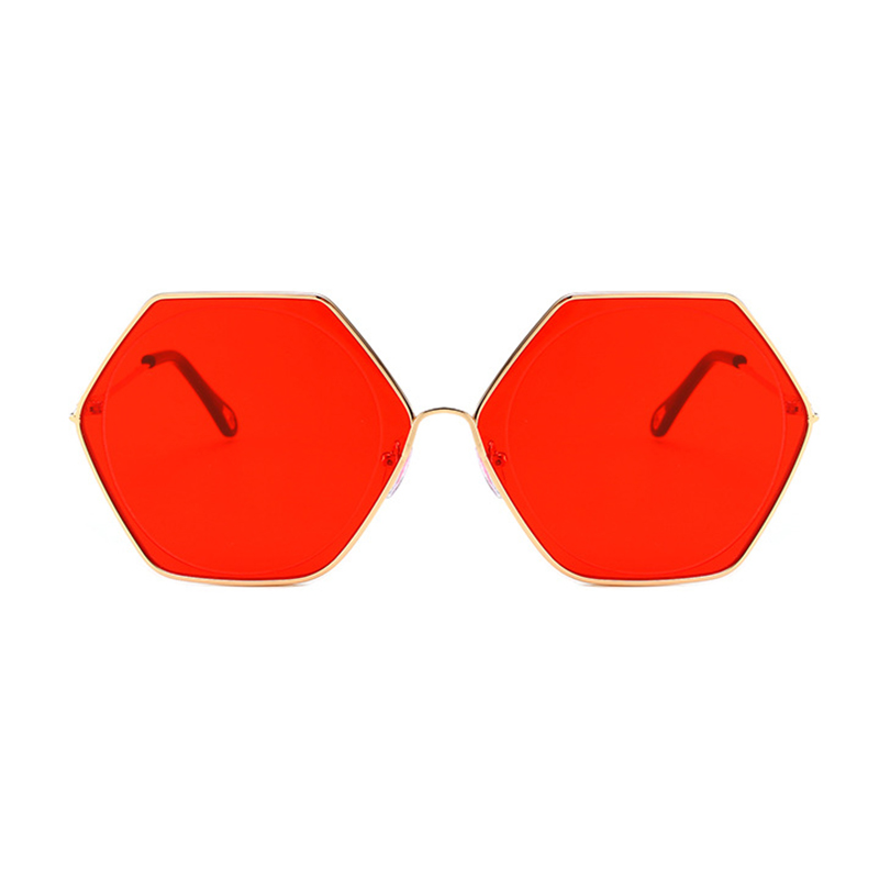 Polygon shape sunglasses uv400 uk