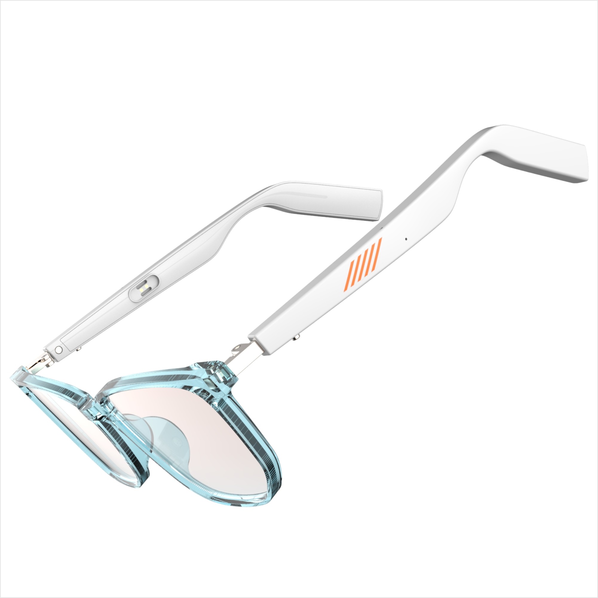 Smart bluetooth glasses frames with bluelight blocking lens 